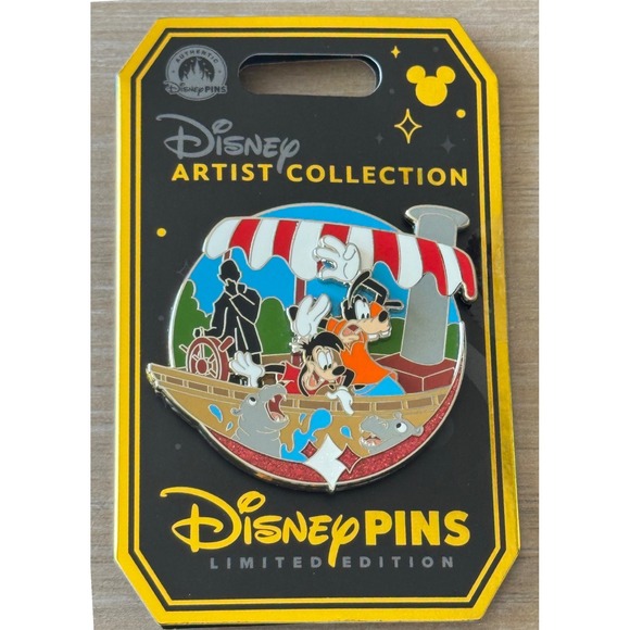 Disney Other - Disney Artist Collection 2026 Goofy Max Jungle Cruise LE Pin Signed by Artist